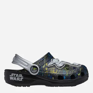 Croksy dziecięce Crocs Classic Grogu Clog TCR207894 24-25 Czarne (196265116324) - Buty dla chłopców - miniaturka - grafika 1