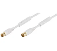 Kable - Vivanco 48120 3m Biały - miniaturka - grafika 1