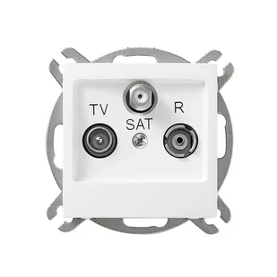 LEDart antenowe RTV+SAT ecru GPA-YS/m/27 Impresja Ospel - Gniazdka elektryczne - miniaturka - grafika 1