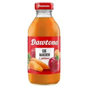 Dawtona Sok marchew z jabłkiem 300 ml - Soki i napoje niegazowane - miniaturka - grafika 1