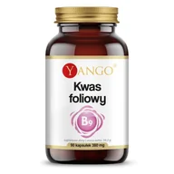 Suplementy naturalne - YANGO Yango Kwas Foliowy 90 k YA0848 - miniaturka - grafika 1