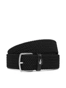 Paski - Lacoste Pasek Męski RC4100 Czarny - miniaturka - grafika 1