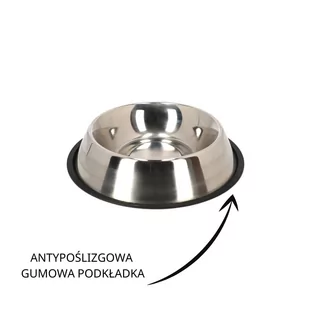 Dingo Miska Metalowa Na Gumie Dla Psa 2,8l - Miski dla psów - miniaturka - grafika 1