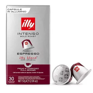 Kapsułki Z Kawa Espresso Illy Intenso 30 Sztuk Kompatybilne Z Nespresso - Kawa w kapsułkach i saszetkach - miniaturka - grafika 1