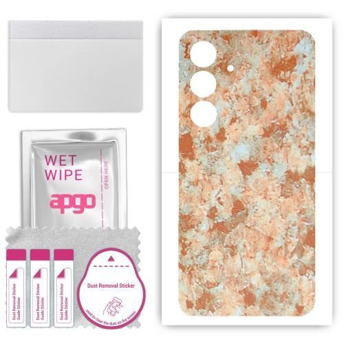 folia naklejka skórka strukturalna na TYŁ do Samsung Galaxy F15 - Kamień Piaskowiec - apgo SKINS