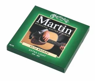 Martin struny do gitary akustycznej .010-.047 Bronze M170 - Struny gitarowe  - miniaturka - grafika 1