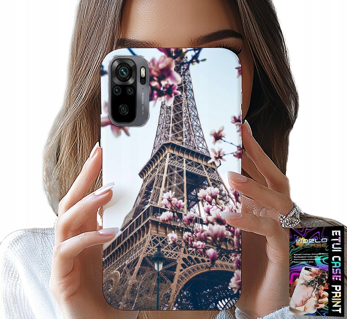 ETUI DO XIAOMI NOTE 10 / 10S - PARYŻ WIEŻA EIFFLA PIĘKNE MIEJSCA PLECKI