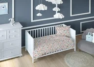 Pościel dla dzieci - KARO Pościel bawełniana 140x200 zwierzęta dziecięca zapinana na suwak 3697 C Bawełna Max - miniaturka - grafika 1