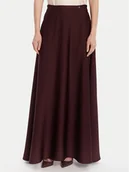 Spódnice - Rinascimento Spódnica trapezowa CFC0125080003 Bordowy Regular Fit - miniaturka - grafika 1