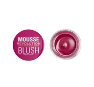Róże do policzków - MAKEUP REVOLUTION MOUSSE RÓŻ DO POLICZKÓW PASSION DEEP PINK 6G - miniaturka - grafika 1