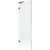 Parawany nawannowe - Mexen Lunar L parawan nawannowy 1-skrzydłowy 60 x 150 cm, transparent, gun gray szczotkowany - 897L-060-000-66-00 - miniaturka - grafika 1