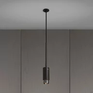 Lampy sufitowe - Lampa wisząca Exhaust Pendant Grafitowa ze stalą - miniaturka - grafika 1