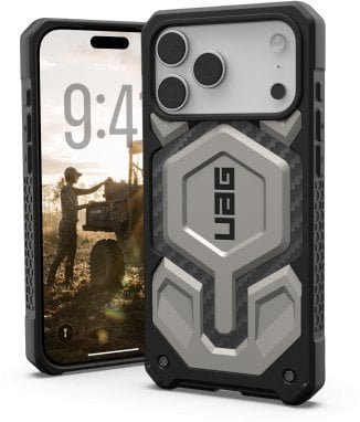 UAG Monarch Pro - etui do iPhone 17 Pro Max kompatybilne z MagSafe titanium