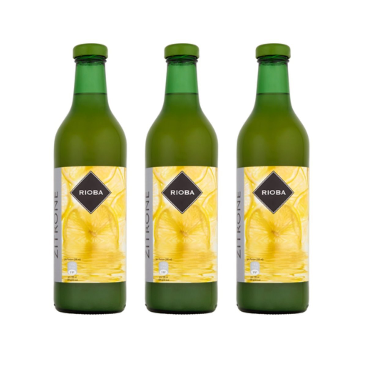 Sok naturalny z cytryny 100% Rioba bez konserwantów 3 x 750ml