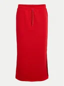 Spódnice - Noisy May Spódnica midi Moia 27032563 Czerwony Regular Fit - miniaturka - grafika 1