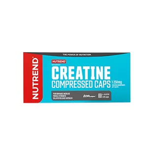 NUTREND Creatine Compressed Caps - 120caps - Kreatyna - miniaturka - grafika 1
