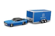 Kolekcjonerskie modele pojazdów - Maisto, model kolekcjonerski Dodge Charger R/T + Car Trailer - miniaturka - grafika 1