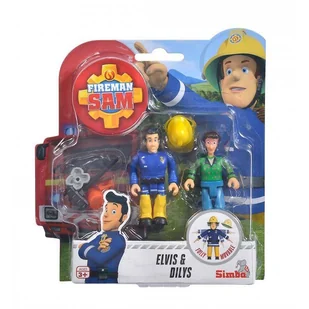 Simba Figurki Strażak Sam Elvis i Dilys z akcesori - Figurki dla dzieci - miniaturka - grafika 4