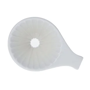 TIAMO Ceramiczny drip Tiamo z rączką V02 Biały 4715660755349 - Zaparzacze i kawiarki - miniaturka - grafika 6