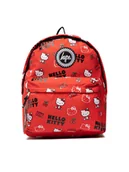 Plecaki - HYPE Plecak Hello Kitty Mini Print Backpack TWAO-2103 Czerwony - miniaturka - grafika 1