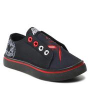 Buty dla chłopców - Tenisówki STAR WARS - CP76-SS22-31LC-A Black - miniaturka - grafika 1