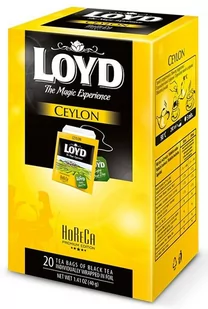 Loyd Tea Ceylon 20 torebek - Herbata - miniaturka - grafika 1