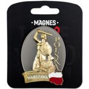 Magnesy - PAN DRAGON Magnes I love Poland Warszawa ILP-MAG-E-WAR-10 - miniaturka - grafika 1