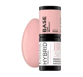 Lakiery hybrydowe - Eveline Hybrid Professional Baza hybrydowa budująca 3w1 05 Bisquit 5ml - miniaturka - grafika 1