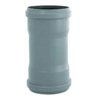 Dwuzłączka 110 szara - Rury - miniaturka - grafika 1