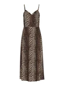 Sukienki - Pieces Sukienka "Nya" w kolorze brązowo-beżowym - miniaturka - grafika 1