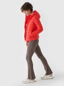 Kurtki damskie - KURTKA PUCHOWA DAMSKA TDJAF468 4F XS - miniaturka - grafika 1