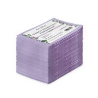 Apteczki i materiały opatrunkowe - Aba Group Serweta Podfoliowana Cięta Fiolet 50 szt - miniaturka - grafika 1