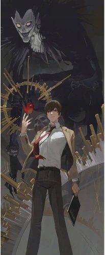 Plakat Anime Death Note DN_124 A2 Custom Manga