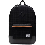 Plecaki - Herschel Heritage Backpack 10007-05722, Czarne Plecak, pojemność: 21,5 L - miniaturka - grafika 1