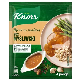 Knorr Menu ze smakiem Sos myśliwski 37 g - Sosy w torebkach - miniaturka - grafika 1