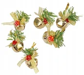 Bombki - Dzwonek Dzwonki Bombki Na Choinkę Stroik 6 Szt - miniaturka - grafika 1