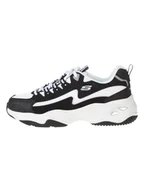 Trampki damskie - Skechers Sneakersy "D'Lites" w kolorze czarno-białym - miniaturka - grafika 1