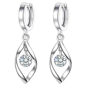 Kolczyki - Kolczyki - Srebrne - KOLCZYKI WISZĄCE - miniaturka - grafika 1