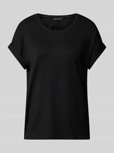 T-shirt z okrągłym dekoltem model ‘MOSTER’ - Koszulki i topy damskie - miniaturka - grafika 1