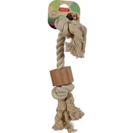 Zabawki dla psów - Zolux Zabawka sznurowa Wild Giant, z drewnia - miniaturka - grafika 1