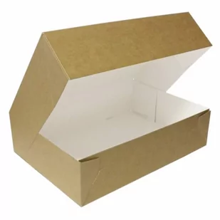 Pudełko papierowe cukiernicze 31x22x8cm 50szt - Opakowania gastronomiczne - miniaturka - grafika 1