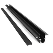 Akcesoria do oświetlenia - Syntron Szyna magnetyczna podtynkowa gips-karton 150 cm czarna - miniaturka - grafika 1