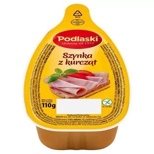 Podlaski Szynka z kurcząt 110 g - Pasztet i przetwory mięsne - miniaturka - grafika 1