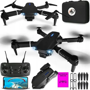 INTELIGENTNY DRON ZDALNIE STEROWANY Z KAMERA 4k WIFI 45Min GPS TURBO XXXXXL - Zabawki zdalnie sterowane - miniaturka - grafika 1