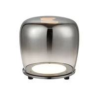 Lampy stojące - LEDEA Ledea lampa podłogowa LED Berloz 18W 260lm 3000K czarne szkło 43cm 50533051 - miniaturka - grafika 1