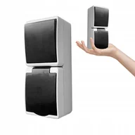 Gniazdka elektryczne - ŁĄCZNIK JEDNOBIEGUNOWY + GNIAZDO SCHUKO IP54 5 SZT OR-OE-7307(GS)/WB/5 - miniaturka - grafika 1