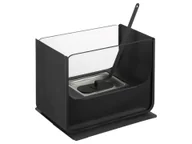 Paleniska ogrodowe - tepro Kominek stołowy, z ochroną przed wiatrem (Prostokątny klosz) - miniaturka - grafika 1