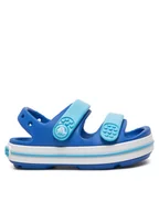 Buty dla chłopców - Crocs Sandały Crocband Cruiser Sandal T 209424 Niebieski - miniaturka - grafika 1