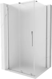 Mexen Velar kabina prysznicowa rozsuwana 100x85 cm, szron, chrom - 871-100-085-31-01 - Kabiny prysznicowe - miniaturka - grafika 1