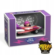 Samochody i pojazdy dla dzieci - Autko Crazy Motors - Miss Burgundy Dj05483 - miniaturka - grafika 1